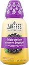 Liquid Daily Immune Support του Zarbee, High Concent Liquid, με Real Elderberry Vitamin C & Zinc, Black Elderberry Flavor, For Daytime Use, 8 Fl Oz, εμπορικό σήμα είναι Zarbee του