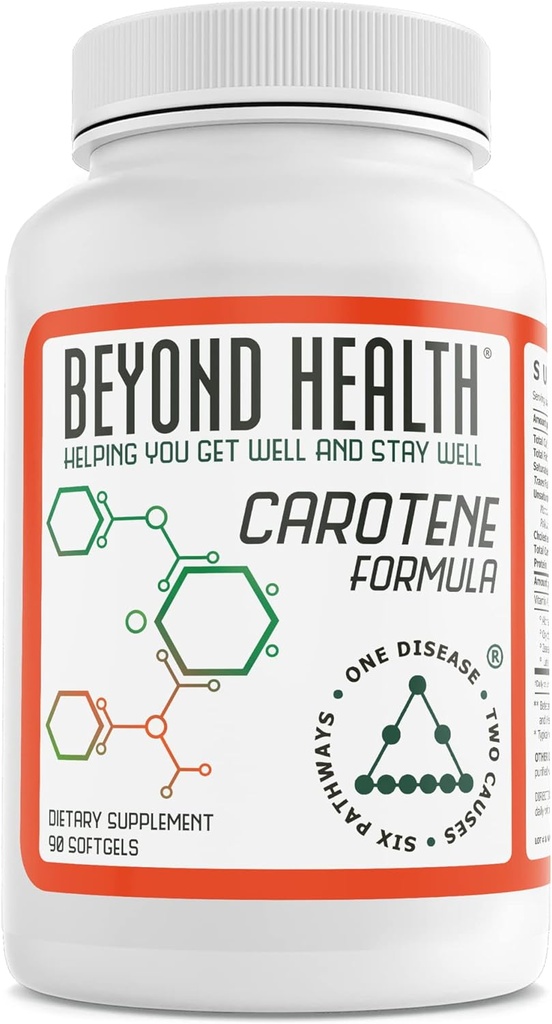 Sağlık Carotene Formula 90 Softgels'in Ötesinde - Karotenoyaklarla Infüzyon