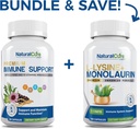 Natural Cure Labs Sche: Immune Support + L-Lysine + Monolaurin