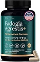 Organic Fadogia Agrestis 600mg για την υποστήριξη φυσικών δοκιμών (2X More Pure - 3X More Absorbent) Athlete Εγκεκριμένος - Υποστηρίζει την ανάπτυξη των μυών & την αποκατάσταση, υγιή επίπεδα ενέργειας, Drive, Stamina & Mood - 60ct
