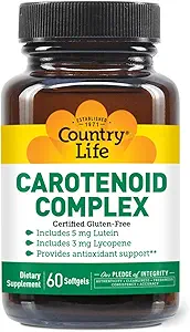 Ülke Life Carotenoid Kompleksi Lutein, Lycopene ve Astaxanthin, 60 Softgels, Antioxy Support