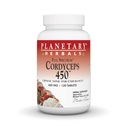 Gezegensel Herbals Cordyceps 450 Full Spectrum, Çin Tonic for Endurance
