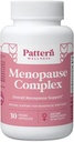 Pattern Wellness Εμμηνόπαυση Complex – Βότανο συμπλήρωμα για Wellness & Hormone Υγεία Υποστήριξη – με Black Cohosh, DIM & Bioperine® – 30 Vegan Κάψουλες, 3ο Κόμμα Δοκιμασμένο