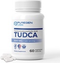 Puregen Labs TUDCA (Taurosodeoxycholic Acid) 500mg ανά σερβιρίσματος, Bile Salts συμπλήρωμα ήπατος 