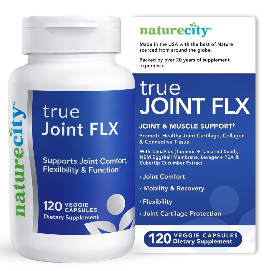 NatureCity True-Joint FLX Joint Supplement Formula (120 κάψουλες) 