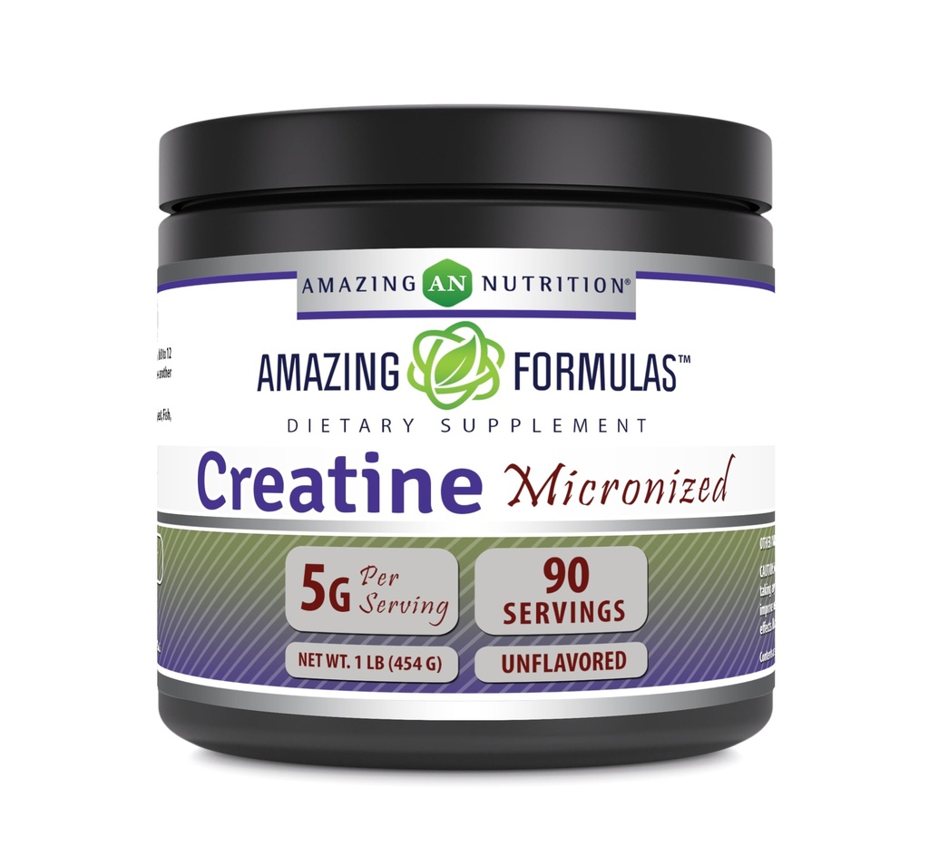 Amazing Formulas Micronized Tinatine Monohidrat Toz Supplement | 5000 mg Arada | İdeal Pre & Post Workout Supplement | ABD'de Made ( LB, Unflavored)