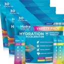 HydroMATE Electrolyte Toz Çeşitli Paketi Bulk Hydration Packets Low Sugar 90 Count
