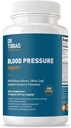 Dr. Tobias Kan Basınç Desteği Hawthorn, Hibiscus Flower, Olive Leaf & Garlic, Vitaminler C, B6, B12, Niacin, Folate & Herbs, 90 Capsules