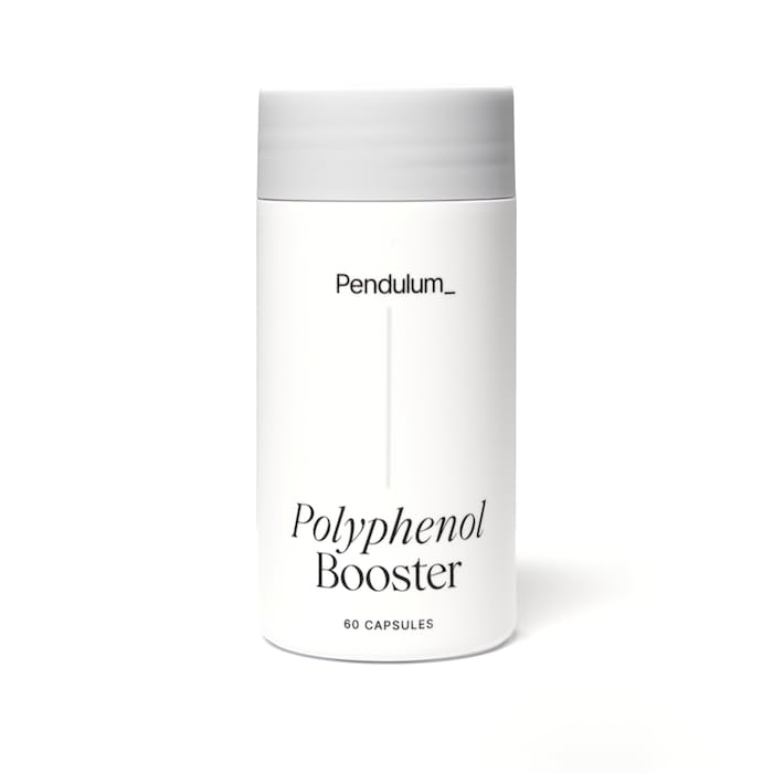 Pendulum Polyfen ATM, Superfoods'tan Antioksit Plant bileşikleri Good Health için, Akkermansia Muciniphila'yı Erkekler ve Kadınlar için Güçlendirmeye Yardımcı (60 Capsules, 1-Pack)