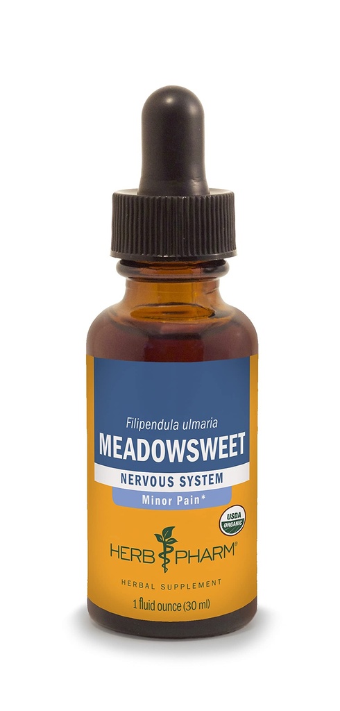 Βότανο Pharm Certified Organic Meadowsweet Liquid Extract for Minor Pain - 1 Ουγγιά (DMEAD01)