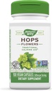 Nature's Way Hops Çiçekler - Geleneksel Calming Aid * - 620 mg 2capsule hizmet eden çiçekleri - Herbal Supplement - Vegan, Gluten Free & Dairy Free - 100 Capsules