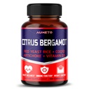 Citrus Bergamot Supplement with Red Yeast Rice, CoQ10, Artichoke, Vitamin D3 - Support General Circulation Wellness and Immune System (150 $ 1))