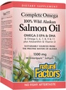 NATURAL FACTERS Wild Alask Salmon Oil, 90 CT