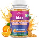 Çocuklar için Calmies - Beslenme, Beyin, Immune & Bone Health - Great Tasting Magnezyum Gummies for Kids & Yetişkinler - Vegan Sugar Free Orange 60ct