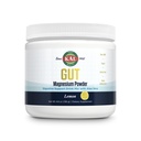 KAL Gut Magnezyum Plus Aloe Vera Toz - Lemon Drink Mix - Magnezyum Citrate Supplement with Aloe Vera Gel for Digestion & Relaxation Support - No Sugar - 60-Day Garanti, 40 Hizmet, 4.8 OZ