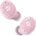 Back Bay Audio Tempo 30 Ασύρματα ακουστικά για μικρά αυτιά - Award-Winning Sound, Sweatproof Bluetooth Earbuds, Άνετα ακουστικά για γυναίκες, ροζ ακουστικά Μικρά ακουστικά, μακριά ακουστικά μπαταρίας