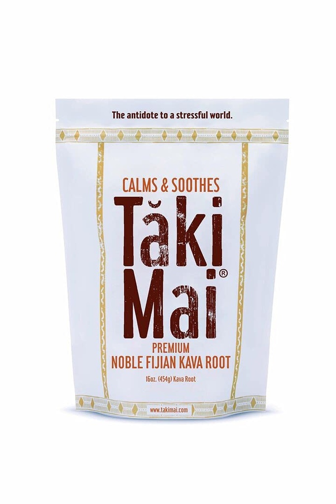 Taki Mai Noble Kava Root Toz 16oz – Önceki Geleneksel Grind, Natural Evening Relaxation, Restful Nights ve Calm Rituals, 100% Pure Noble Kava