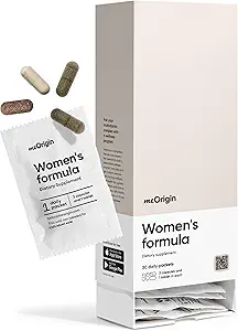 Kadınlar için çok fazla vitamin, B12 vitamini ile All-in-One Supplement Kompleksi, A, C, Biotin, D, E, Folate, Collagen – 106 Nutrients for General Women's Health, Hair & Skin, Energy, 30 Day Supply