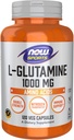 Şimdi Gıdalar Spor Beslenme, L-Glutamine, Double Strength 1000 mg, Amino Asit, 120 Veg Capsules