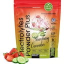 TozVitamin Electrolytes Toz Plus (100 Hizmet) Strawberry Cucumber Electrolyte Toz Zero Calorie Keto,0Sugar, No Maltodextrin,1000 mg P,120 mgba,120 mg P, Hydration Toz,120 mg