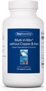 Alerji Araştırma Grubu Multi-Vi-Min Without Copper & Iron - Multivitamin for Men & Women, Mineral Kompleksi, Active Nutrients, Iodine - 150 Kontra