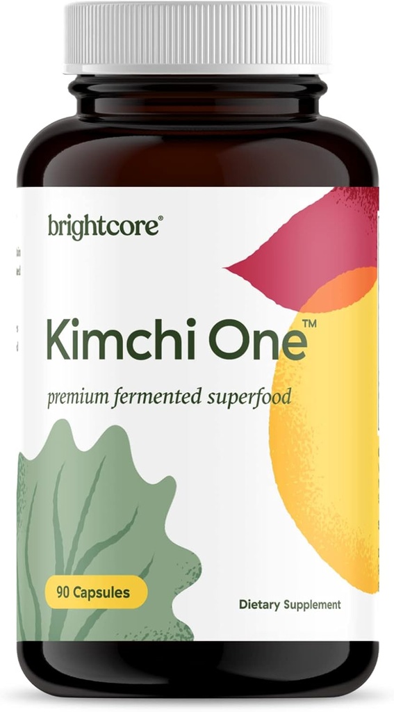 Beslenme - Kimchi One, Kimchi Toz Capsules, Probiyotiks, Enzymes, & Antioksi Supplement, Premium Gut Health Superfood for General Well Being, Gluten-Free, 90 Vegan Capsules, Probiyotiks, Enzymes, & Antioksi Supplement, Premium Gut Health Superfood for General Well Being, Gluten-Free, 90 Vegan Capsules
