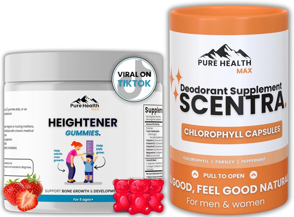 Boyener Gummies + Scentra Deodoring Capsules