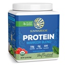 Sunwarrior Organik Bitki Protein Toz | Vegan Organik Protein Toz BCAA Amino Asits & Hemp Seed Pea Mix | Non-GMO Soy Süt ve Gluten Free (Unflavored, 15 Hizmet)