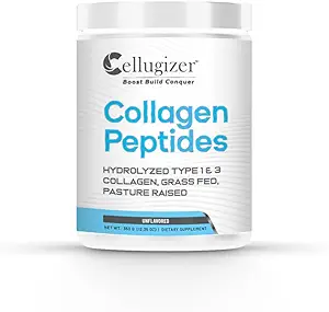 Collagenvor - Hydrolyzed Type 1 & 3 Collagen Toz Protein Supplement | Grass Fed, Unflavored | 35 Hizmet