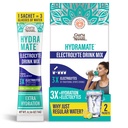 GuruNanda Hydration Support Drink Mix - Elektrolyte Toz Paketleri Dehidrasyon, Egzersiz ve Enerji - Sweeteners, Non-GMO, Natural Lemon Lime Flavor - 2 Count (0.56 oz Her)