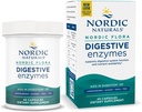 Nordic Naturals Nordic Flora Digestive Enzymes - 45 Κάψουλες - Digestive Function, Βελτιστοποιεί τη θρεπτική Διαθεσιμότητα - Μη ΓΤΟ - 45 Υπηρεσίες