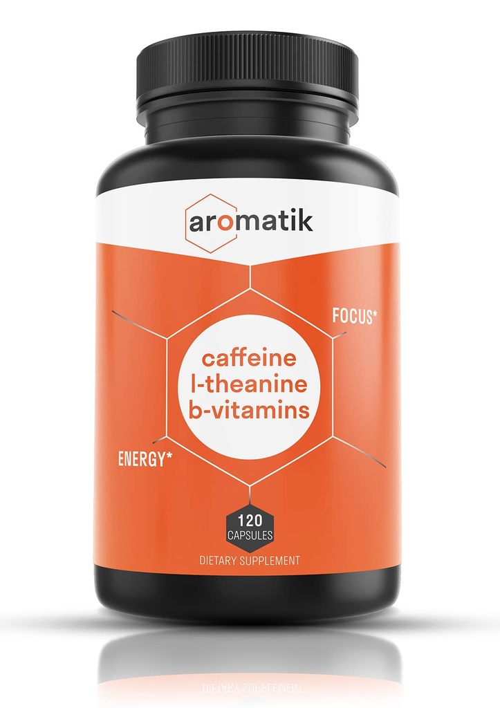 Aromatik Caffeine L-Theanine Focus Supplement 