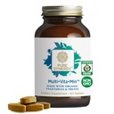 PURE SYNERGY Multi·Vita·Min | Vegan Multivitamin Organik Tüm Gıdalar ile Yapıldı | Erkekler ve Kadınlar için Zamanlı Tamam | Enerji için Core Nutrients, Mood, Immune ve Bone Health (60 Tablet)