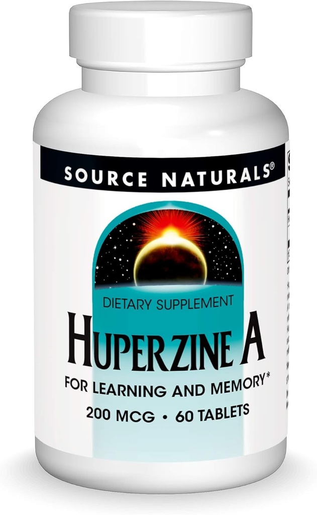 Kaynak Naturals Huperzine A 200 mcg for Learning & Memory - 60 Tablet