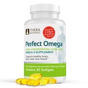 Therabotanics Perfect Omega Fish Oil Supplement EPA & DHA – High Abors, Tempd Omega 3 for Heart, Brain, Eye, & Metabolic Health - Alaskan Fish Oil Softgels - 30 Count (Pack of 1)