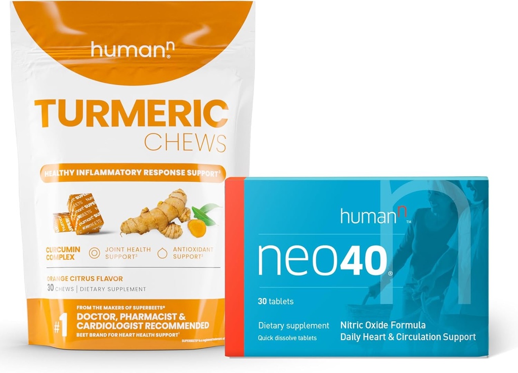 Humann Turmeric Chews & Neo40 Daily