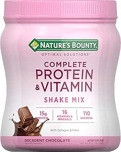 Nature's Bounty NBTY OP protein Shake Choc 6x16oz PWD ABD