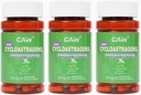 CAW Nano Cycloastragenol 98 25mg 30 Caps | Telomerase Aktivasyon DNA Onarım | Immunity Boost Better Abors | Enteric-Coated Vegetarian Capsules (3 Şişeler)