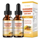 Totaria (2 Packs) Glucosamine Chondroitin MSM Support Joint Health - Chondroitin Sulfate Supplement Turmeric, Quercetin, Bromelain, MSM Oil