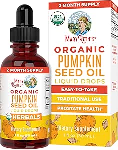 MaryRuth Organics Riley Seed Oil Cold Pressed | 2 Ay Supply | USDA Organik Kabak Tohumu Erkekler ve Kadınlar için Ayaklanma | Erkeklerde Urinary Health | Sugar Free | Vegan | Non-GMO | 60 Hizmetler