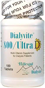 Dialyvite 800 Ultra D Multi-Vitamin Değer Şişe - 180 Tablet