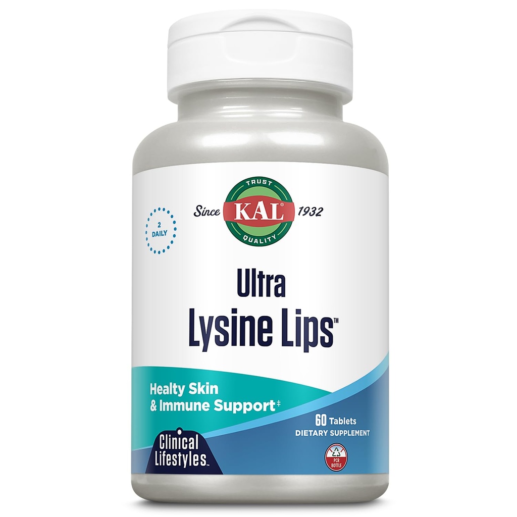 Kal Ultra Lysine Lips Tabletleri, 60 Kont
