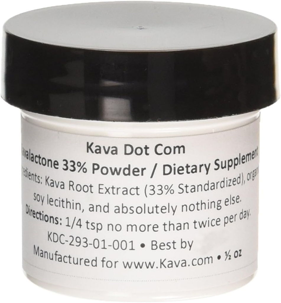 33% Kavalactone Kava Kava Extract Powder (0.5 oz)