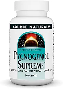 Source Naturals Pycnogenol Supreme, Berry & Botanical Antioxidant Complex* - 30 δισκία