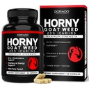 Horny Goat Weed For Men and Women - [20% Icariins Max Strength] - Σταμίνα, Αντοχή, Κυκλοφορία, Κοινή & Υποστήριξη Πίσω - Maca Root, Ginseng, Yohimbine, Tribulus, L-Arginine - USA Made - 60 Count