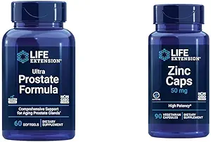 Life Extension Ultra Prostate Formula & Zinc Caps