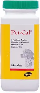 Pet Tabs Συμπλήρωμα Φόρμουλα ασβεστίου, 60 κόμης