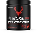 Bucked Up - Woke - ΥΨΗΛΗ STIM Προ προπόνηση - καλύτερη γεύση - Focus Nootropic, αντλία, δύναμη και ανάπτυξη, 30 υπηρεσίες (Blood Raz)
