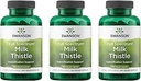 Swanson Süt Butle - Herbal Liver Support Supplement - Doğal Formula Genel Sağlık & Wellness - (100 Capsules, 500 mg Her) 3 Pack