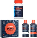 ROMAN Men's Wellness Sche | testosteron Support Supplement, Fast-Acting Swipes for Stamina, and Revive Spuer-Baking Saç | Tamam Erkekler Bakım Kit